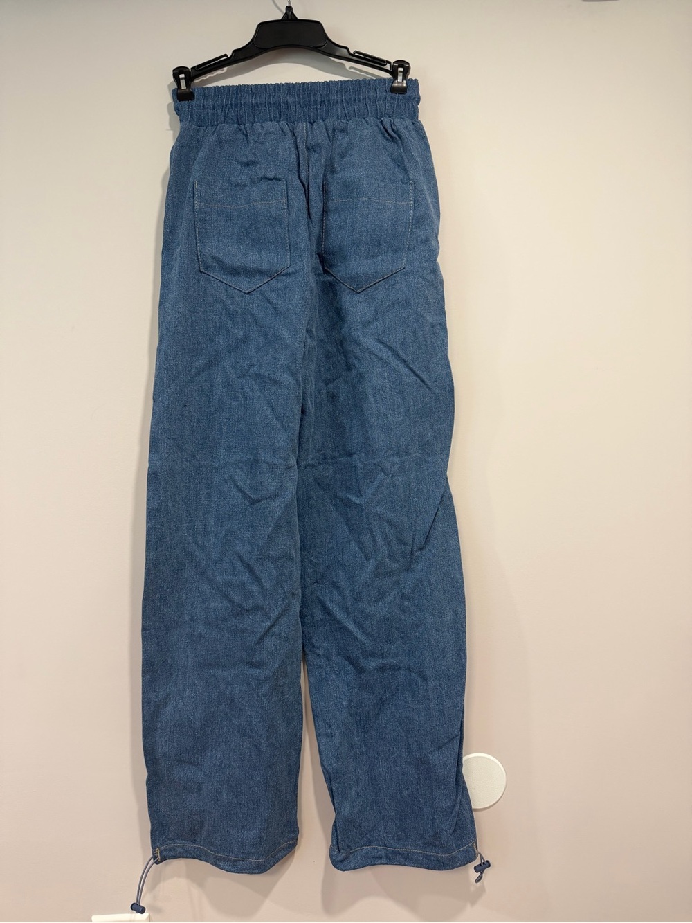 Forever 21 Ribbed Knit Drawstring Jeans - Picture 2 of 6